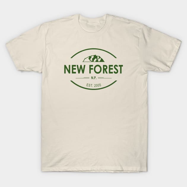 New Forest National Park T-Shirt by esskay1000